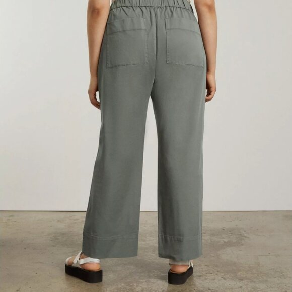 Everlane Easy Pant in Green Size 8 - Picture 2 of 5